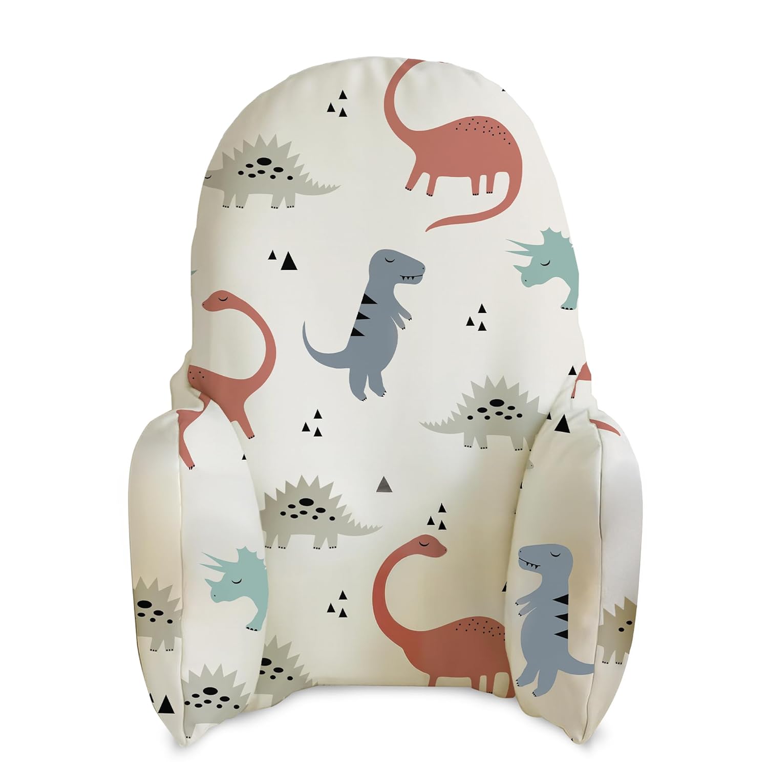 Yeah Baby Goods Wipeable IKEA Antilop Highchair Cushion Cover (Terracotta) - Soft, Waterproof Baby High Chair Cover