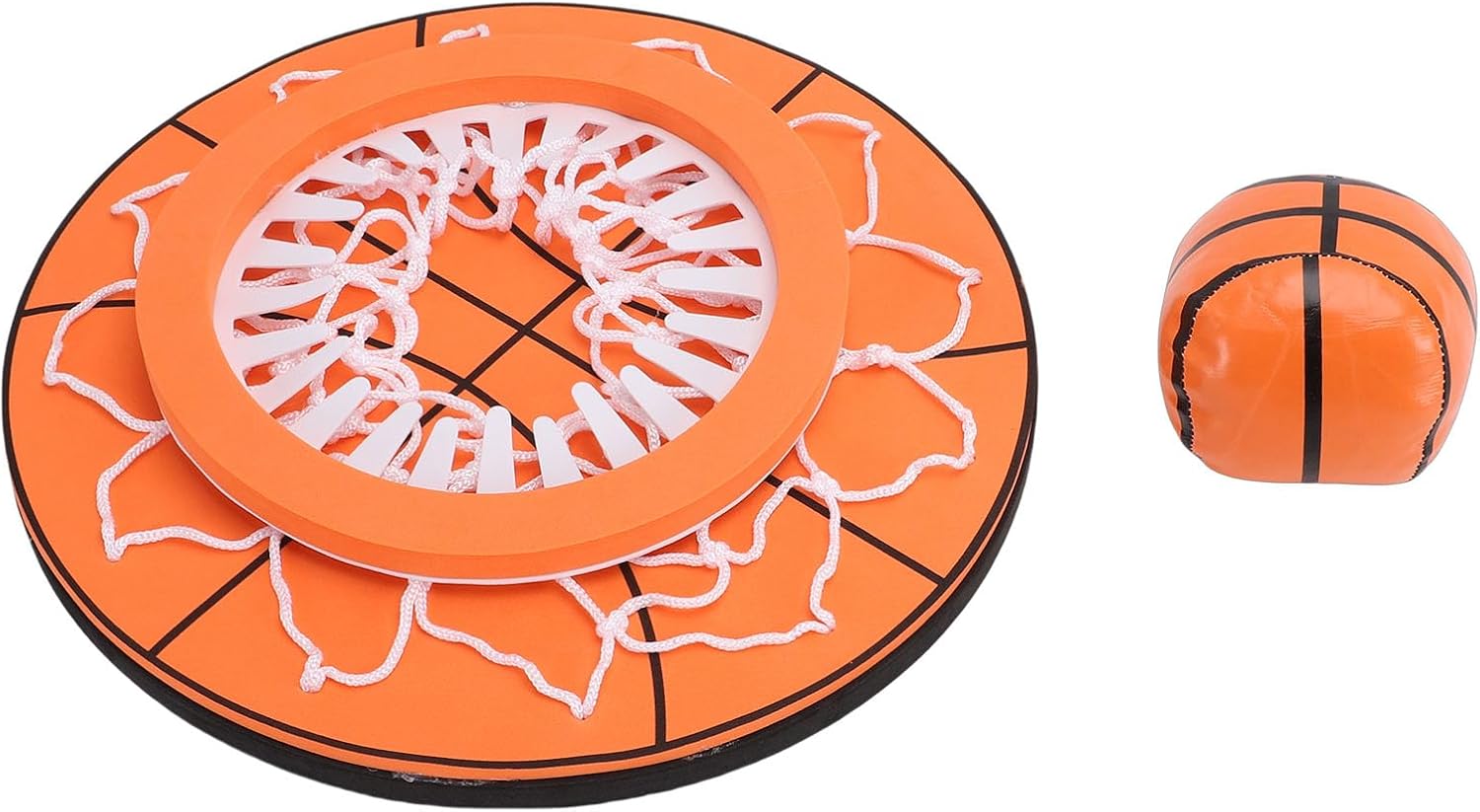 Ceiling Basketball Hoop, Indoor Hanging Basketball Toy, PP Material Hoop with Ball Included, Ideal for Kids Adults Bedroom Office Dormitory Game Room