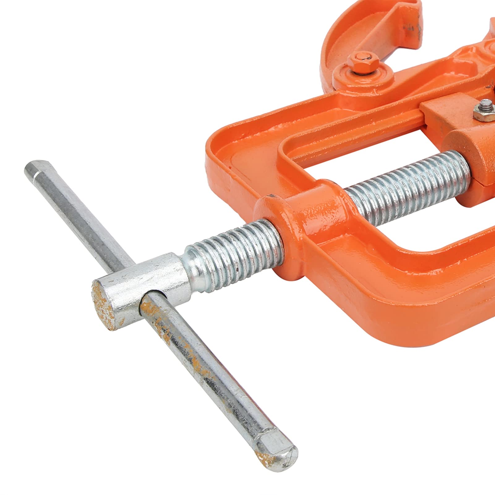 Tornillo de banco para tuberías Herramienta de engarzado resistente de acero con alto contenido de carbono para abrazaderas de tuberías de agua AK 6429 Diámetro máximo de sujeción