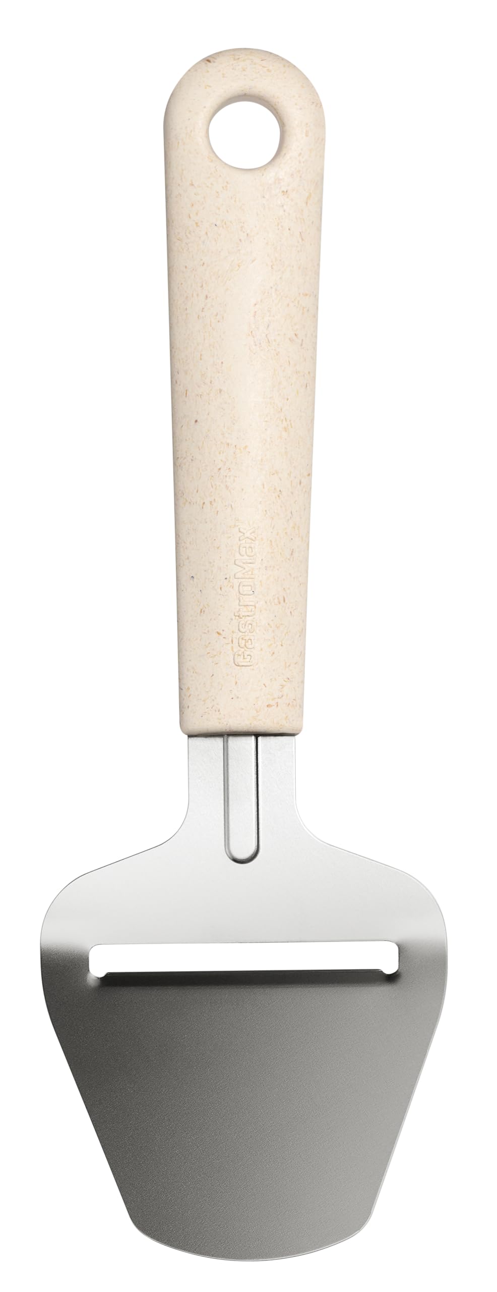 GastroMax Cheese Slicer 21,5 cm BIO | Linen | Food Cooking Kitchen Utensil | Dishwasher Safe | Food Approved and BPA Free | L21,5 x W7,5 x H1,5 cm