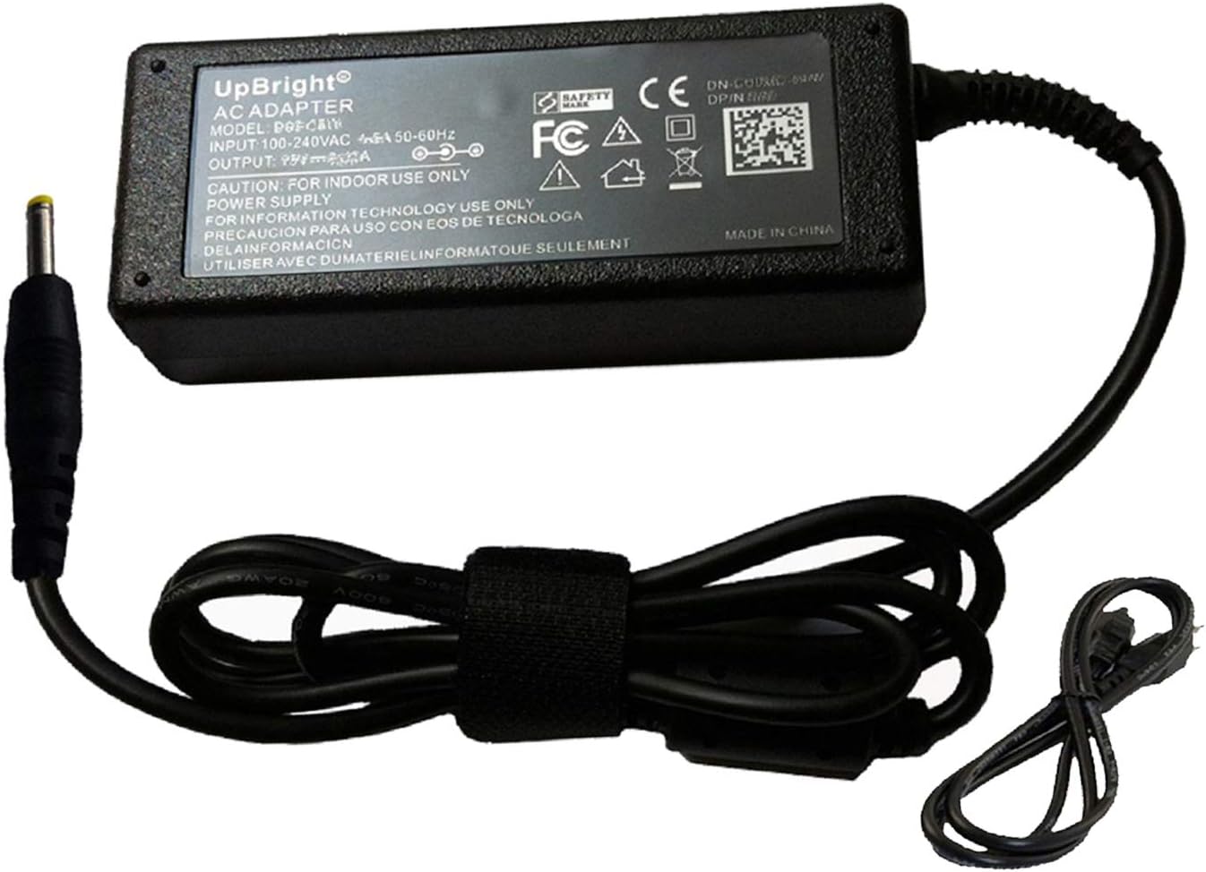 UpBright New Global AC/DC Adapter for Qili Power QL-08011-B1204170F QL-08011B1204170F QL08011B1204170F Class 2 Epic Elliptical Power Supply Cord Cable PS Battery Charger Mains PSU