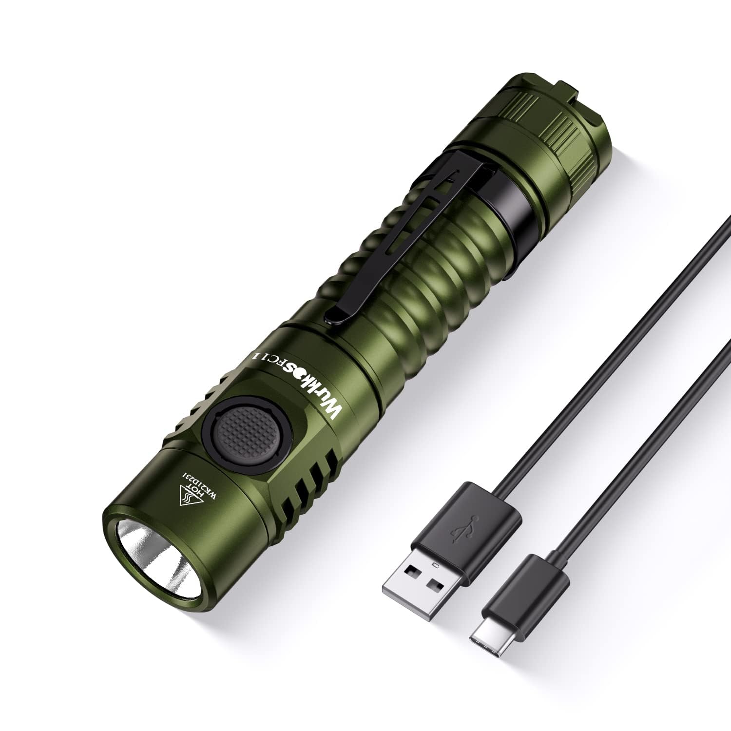 Wurkkos FC11 充電式LED懐中電灯 最大1300ルーメン 高90CR Amazon.co.jp: Wurkkos FC11 懐中電灯 LED 小型 軽量 強力 明る