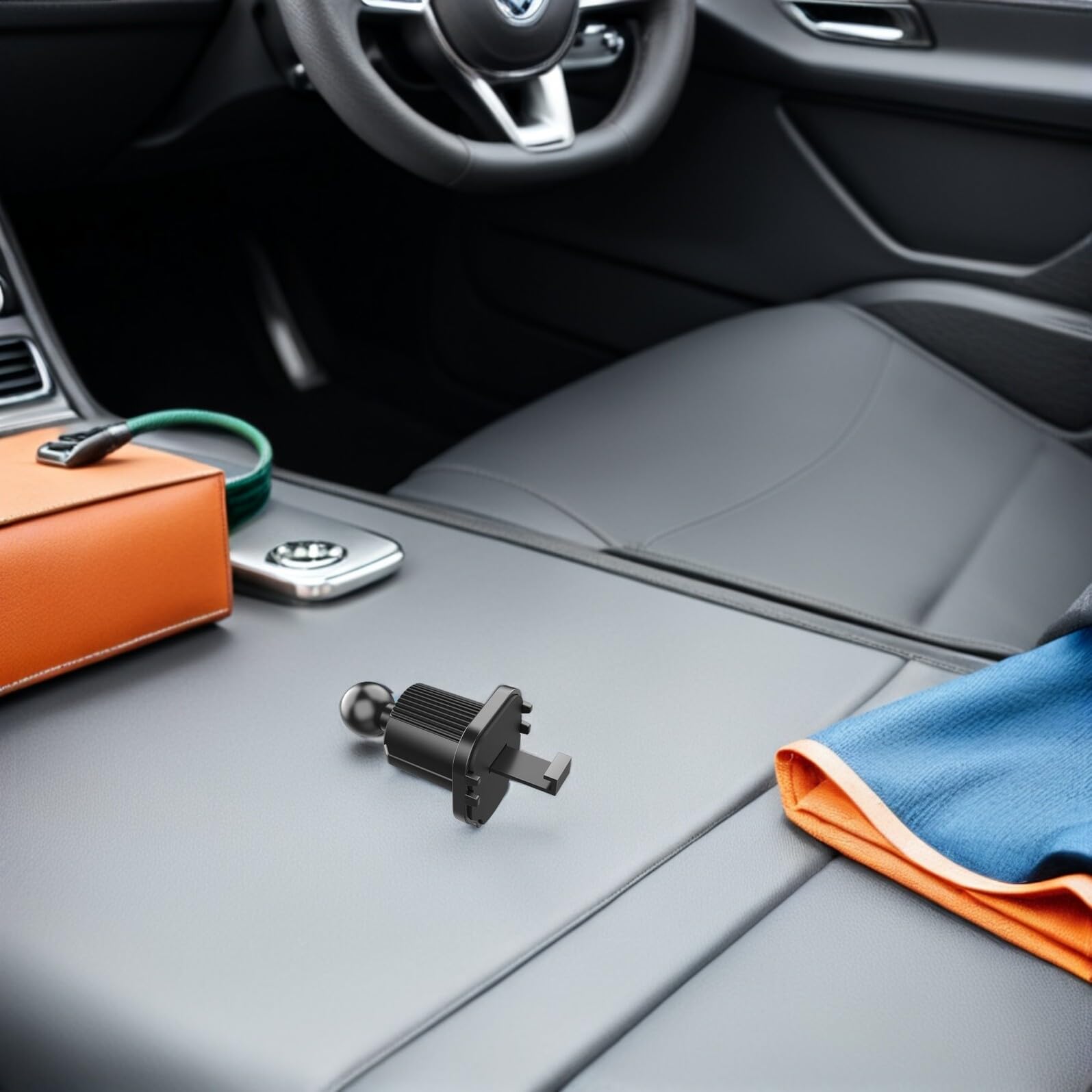 Anneome 4 Bases para Rejilla De Ventilación para Soporte De Teléfono Móvil De Coche Soporte para Teléfono Móvil De Coche Base para Rejilla