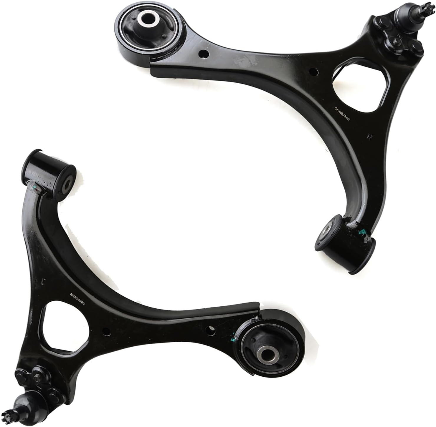 2pc Front Lower Control Arm and Ball Joint Assembly K620382 K620383 for Honda Civic 2006-2011 1.3L 1.8L, Suspension Control Arm Kit for Acura CSX 2006 2007 2008 2009 2010 2011, Control Arm Lower