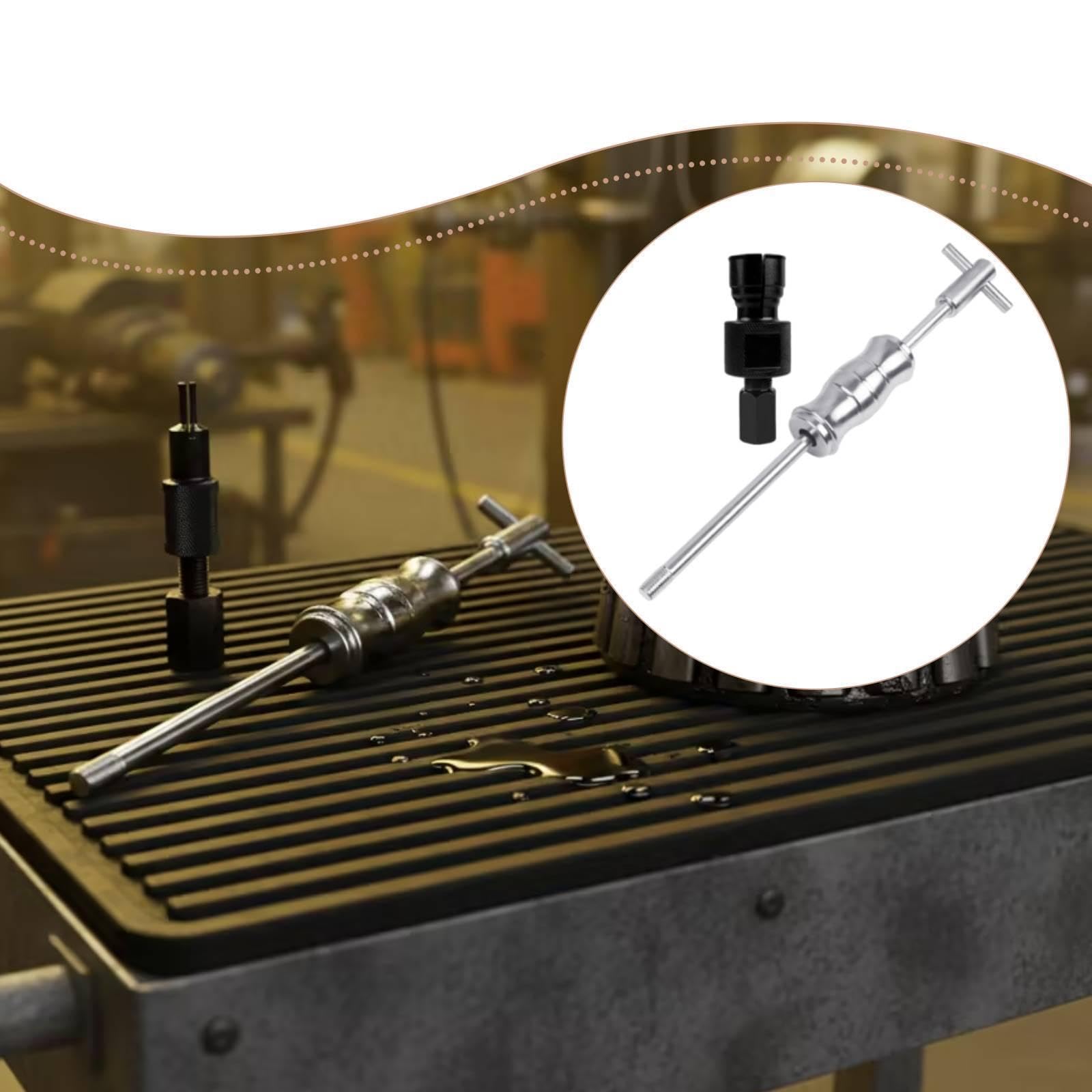 Ronyme Herramientas extractoras rodamientos orificio ciego, pinza resistente, kit extractor rodamientos profesional para reparación, 30 Mm a 32 Mm