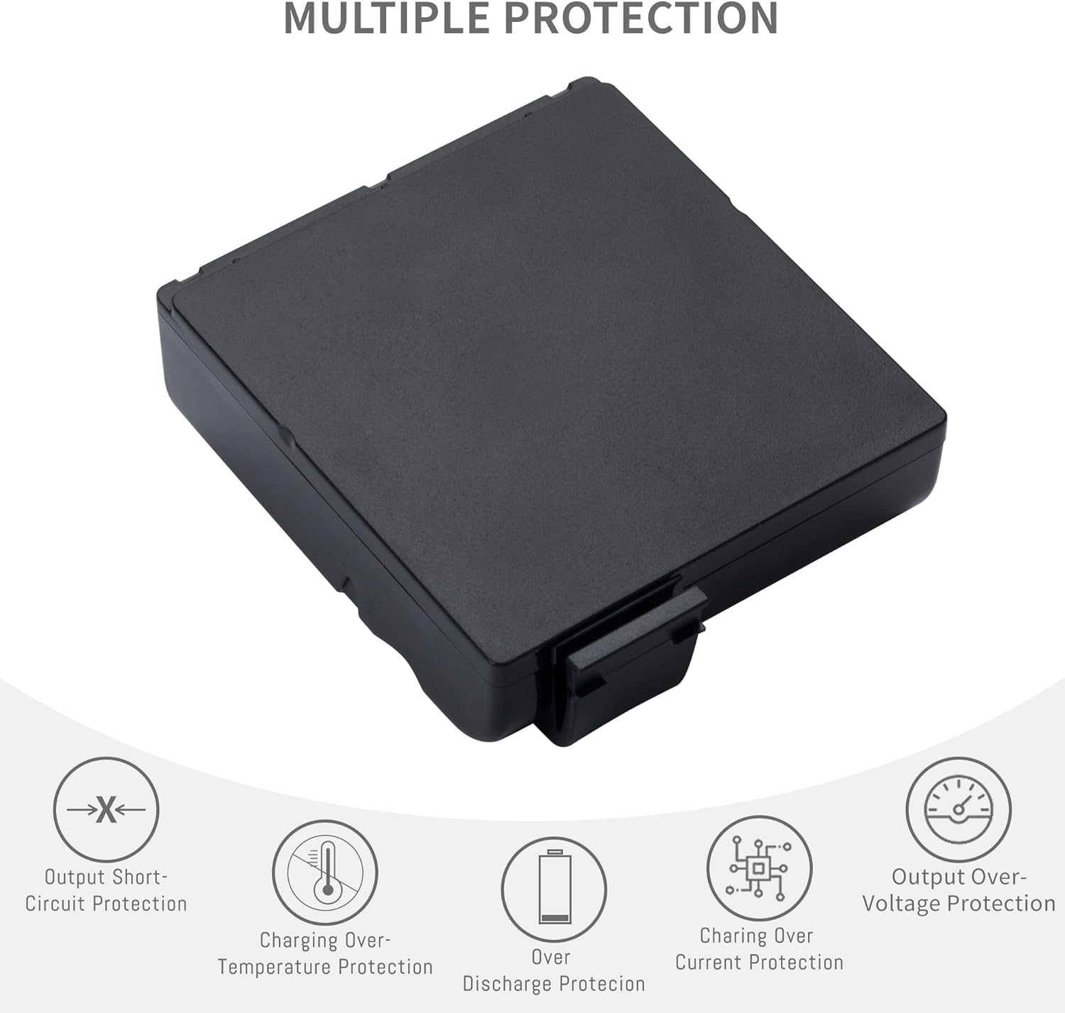 ZQ630 Battery Replacement for Zebra QLN420 ZQ630 ZQ63-AUWA000-00 ZQ63-ACFAC10-00,P1040687 P1050667-016 BTRY-MPP-68MA1-01 P1049729 Li-Ion Printer Battery High Capacity 8.4V 6800MAH/48.96WH