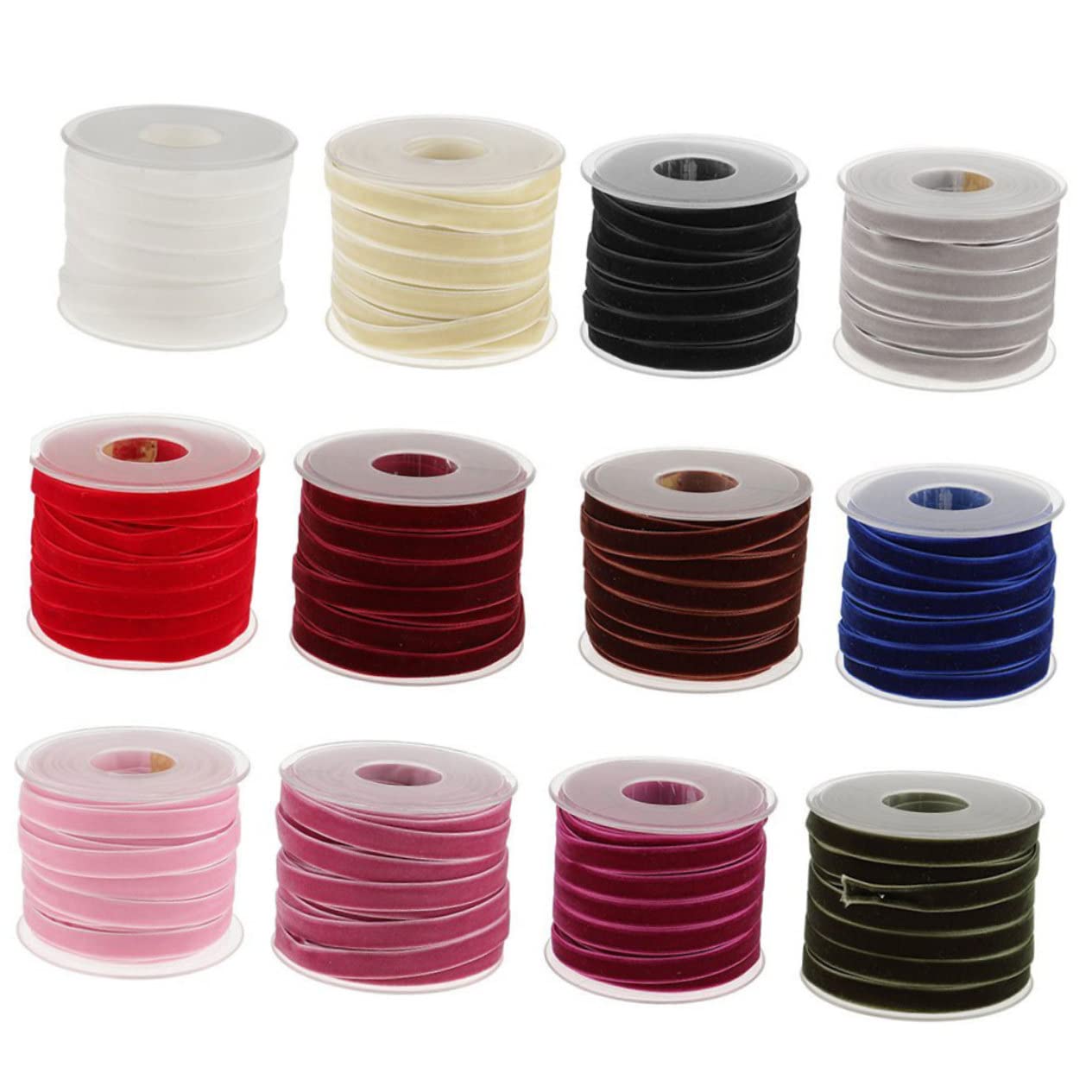 SHINEOFI 3rollos Cinta Yardas Para Manualidades Decoración y Envoltura De Color Vino Para Fiestas y Eventos Especiales
