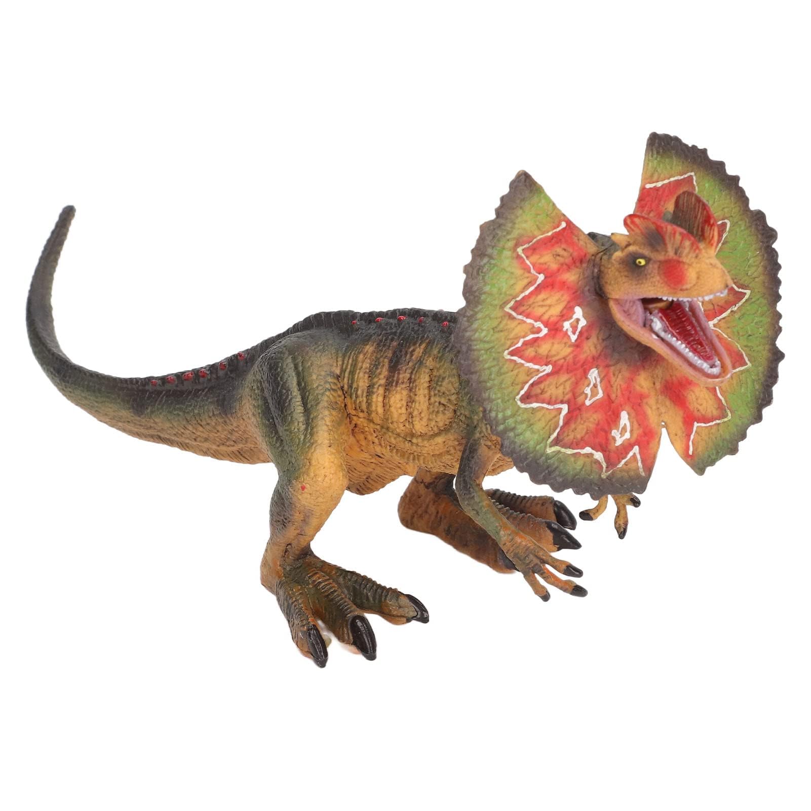 Modelo de Dilofosaurio, Figura de Dinosaurio para Niños, Colección de Juguetes, Regalo de Cumpleaños para Mayores de 3 Años