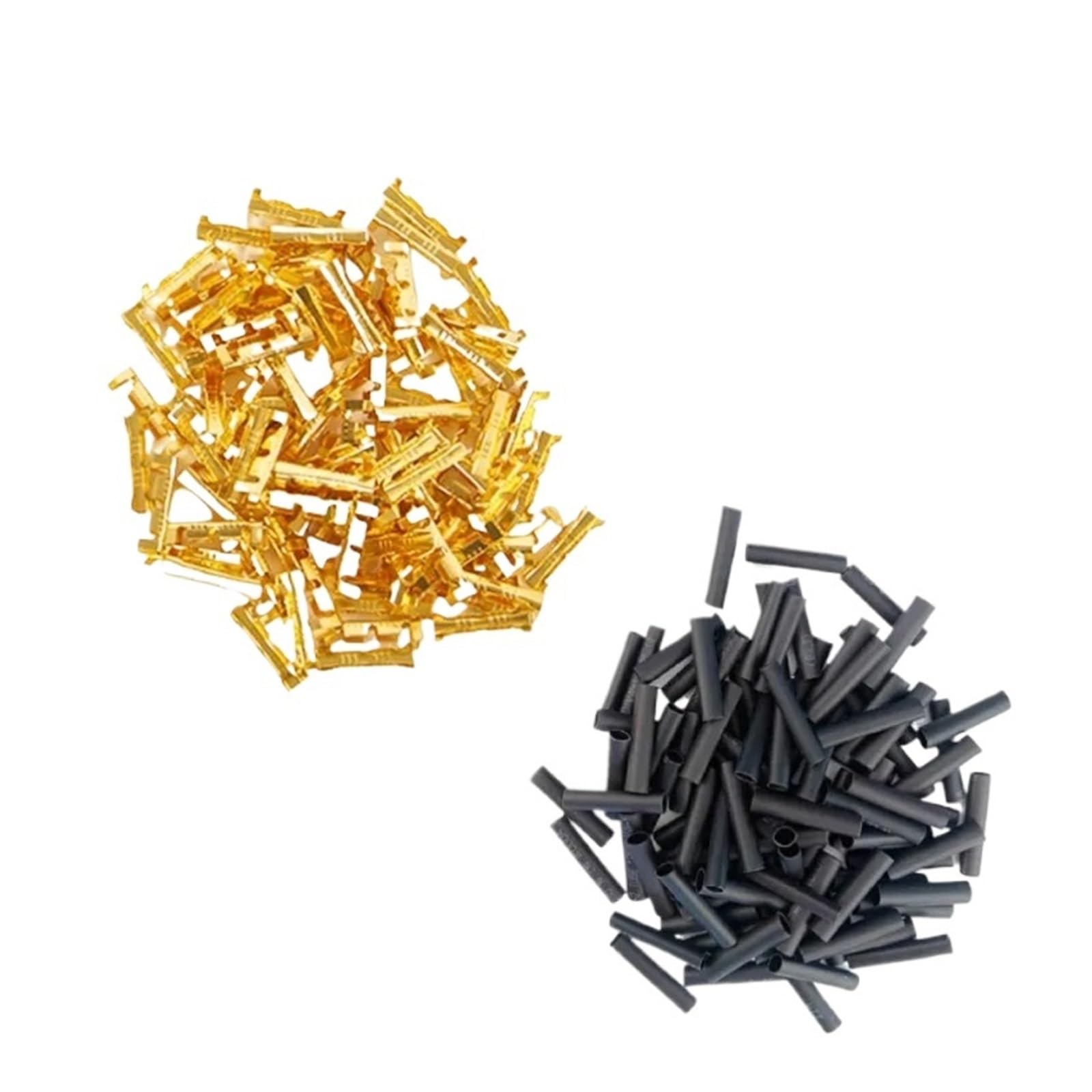 xuyuyan 30/50/100/200pcs Docking Terminal U Type Terminal Tabs 453 U-shaped(100PCS 5Tube)