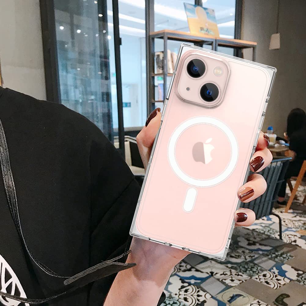 Amazon.co.jp: LSL iPhone 13用ケース [MagSafe対応] ハードPC ソフト