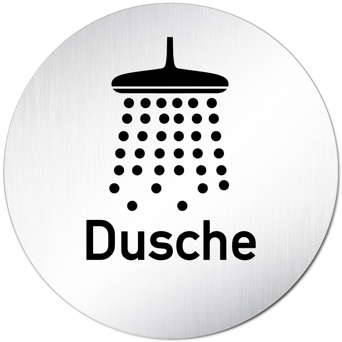 Plaque De Porte Salle De Repos - Plaque Porte Standard En Aluminium