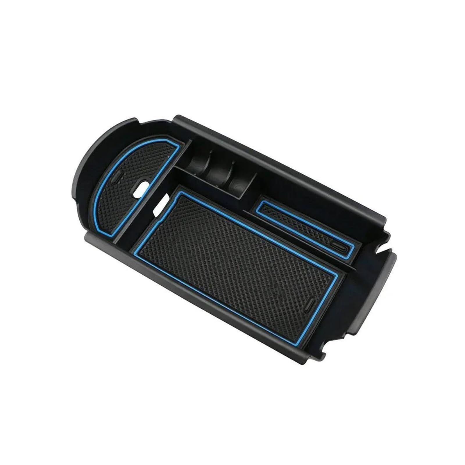 Car Armrest Box Storage Tray For Toyota C-HR CHR 2016-2023 Center Console Organizer Holder Case Container Accessories(Blue)