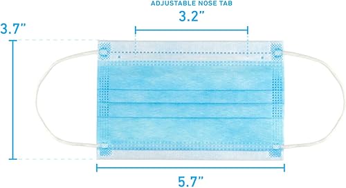 Miniatura 6 de StringKing Mascarillas desechables para niños para protección, filtro de calidad premium, máscara para niños