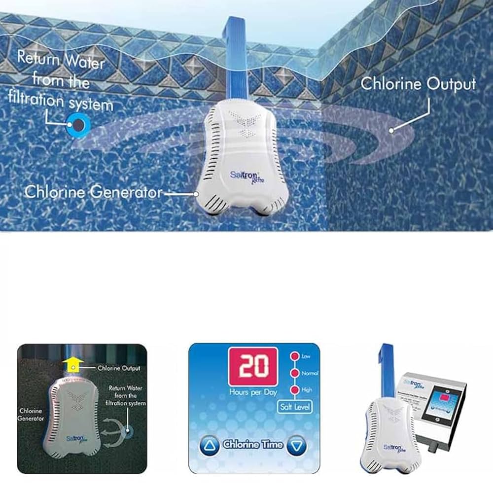 ❇salt❇ Amazon.com : Solaxx Saltron Retro - Salt Chlorine Generator