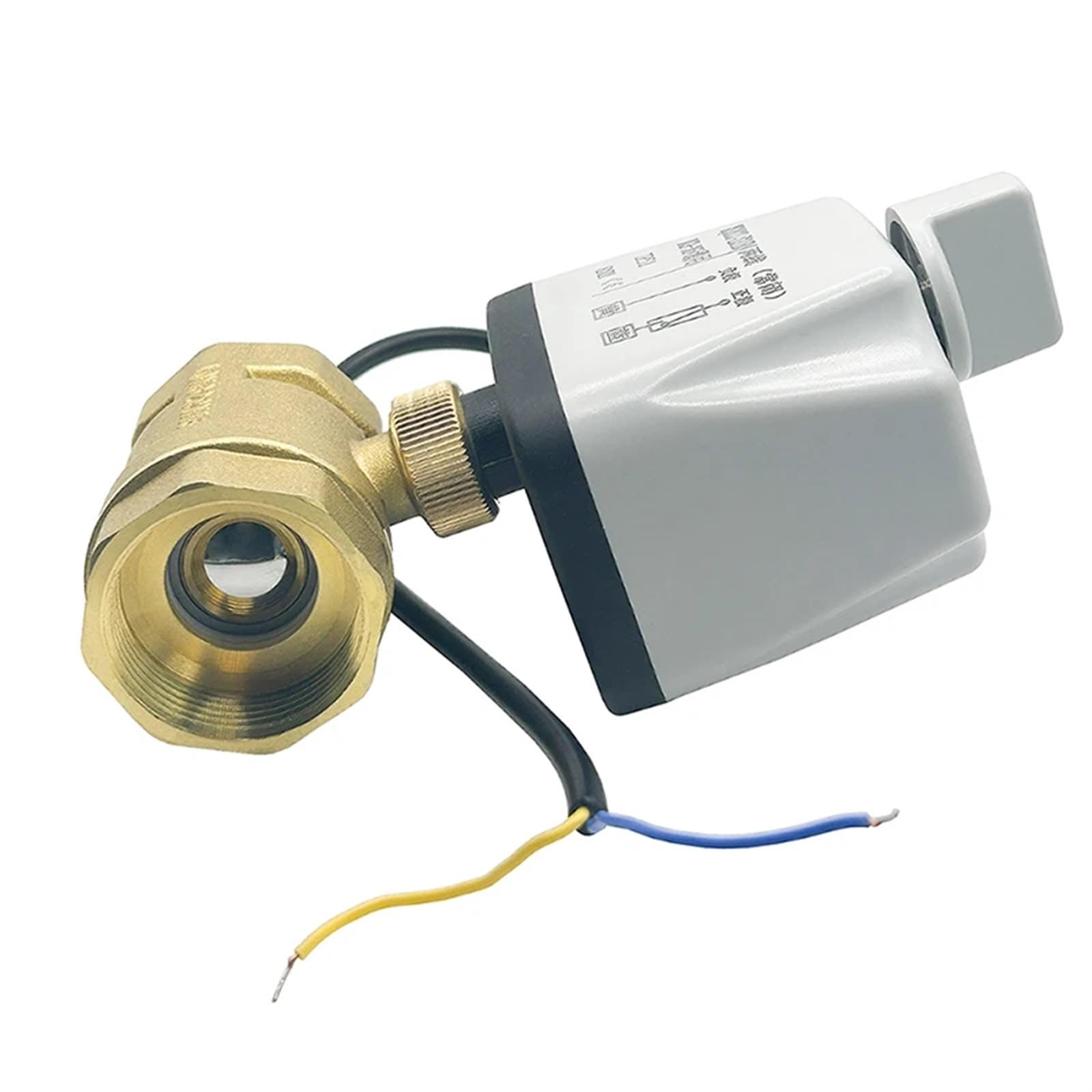 1/2" 3/4" 1" 1-1/4" 1-1/2" 2" zmotoryzowany zawór kulowy z ręcznym przełącznikiem, sterowanie 2-przewodowe, normalnie zamknięty, elektryczny 2-drożny zawór kulowy (OPEN-12 VDC, DN15)