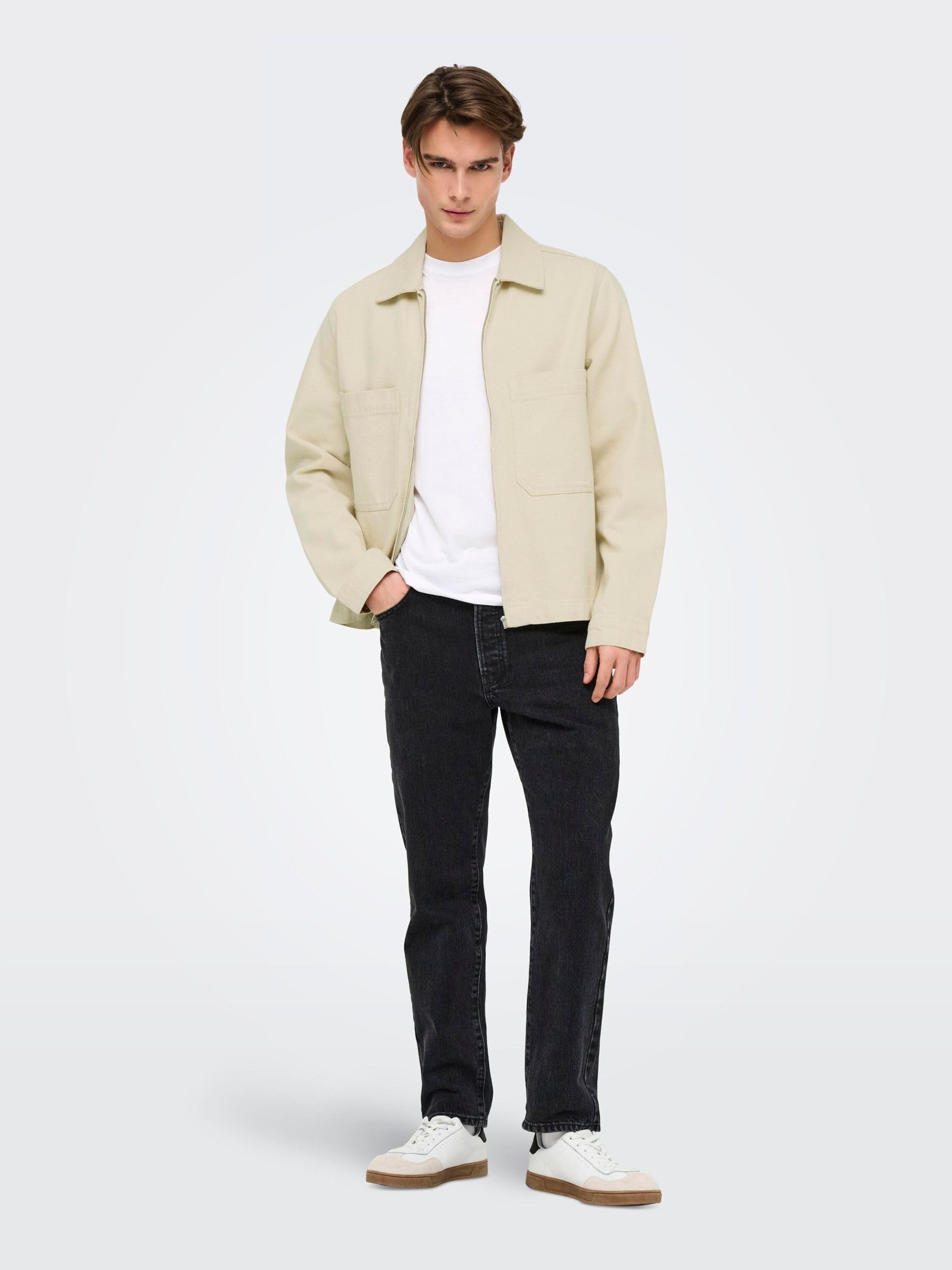 Only & Sons Male Hemdjacke ONSCASSEL Hemdjacke
