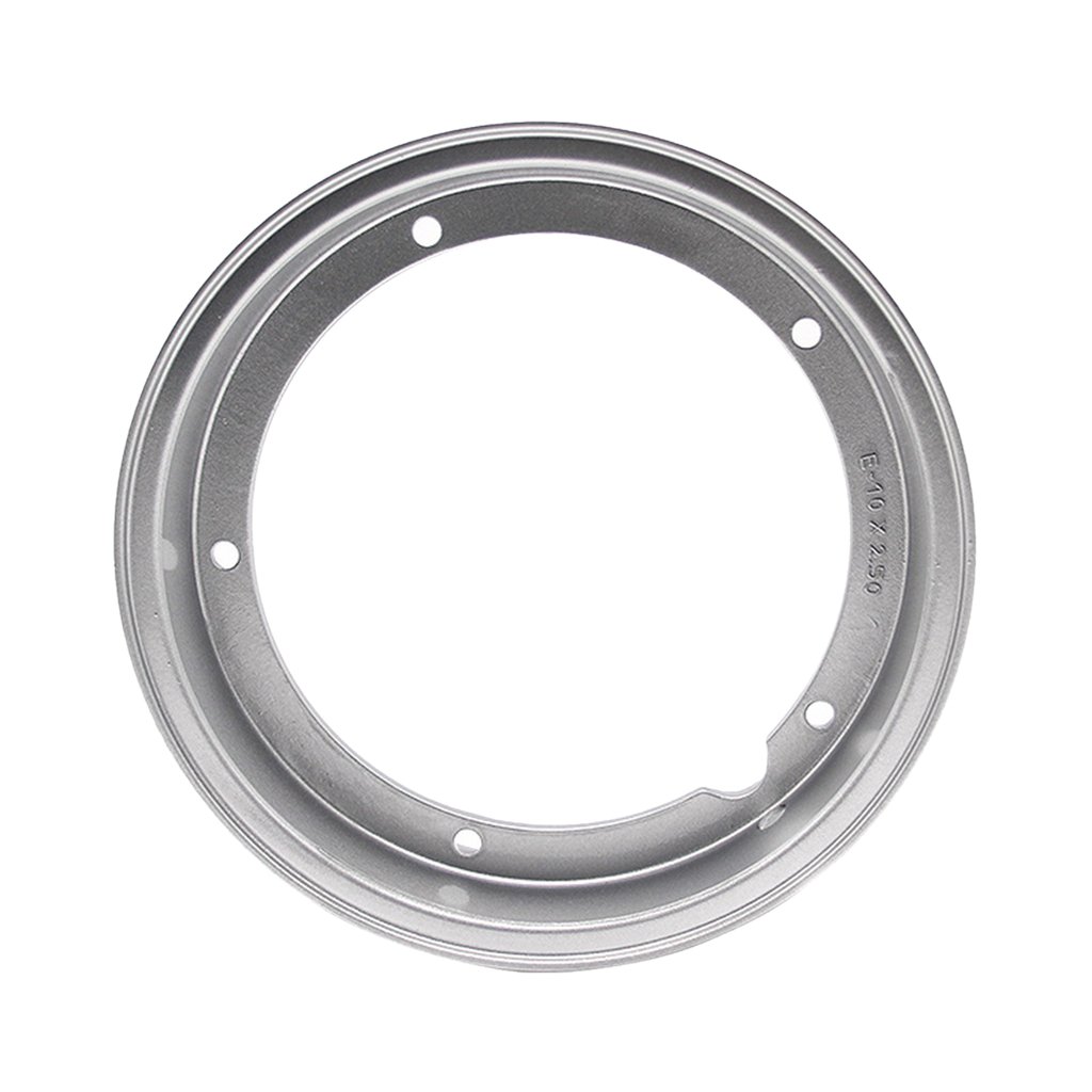 Sharplace Cerchio Pneumatico Lega Alluminio 2,10 x 10 Per VESPA PX LML T5 PX 125 150 200 - Argento