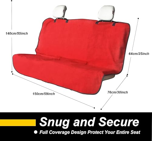 Miniatura 274 de Funda protectora de asiento de automóvil, para asientos delanteros, para entrenamiento de gimnasio, correr, nadar, playa y senderismo, impermeable