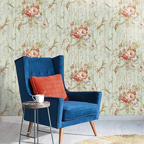 York Wallcoverings Floral Bouquet Removable Wallpaper #TOP2