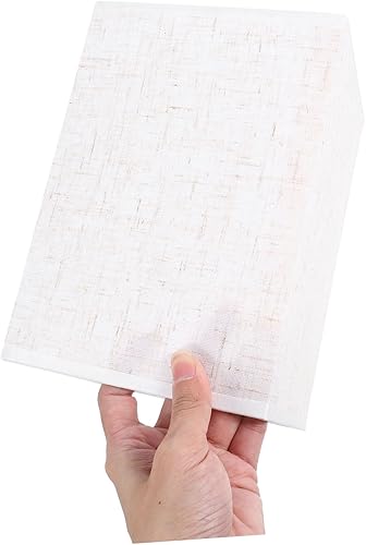 Miniatura 6 de Pantalla de tela de repuesto para lámpara de araña con clip cuadrado pequeño, pantalla de tela, pantalla de tambor, pantalla de luz, pantalla