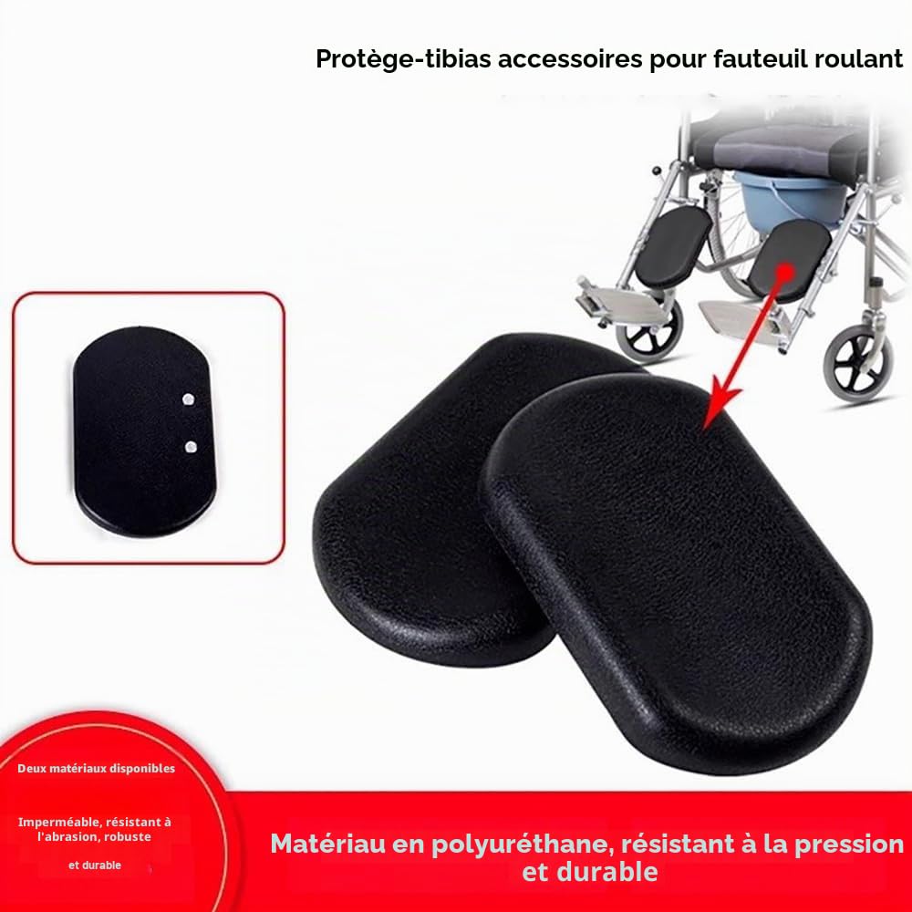 2pcs repose-pieds réglable fauteuil roulant,hauteur 40-70cm,angle 90-180 degrés,charge 100kg,coussin confort,installation facile,pour les utilisateurs de fauteuils roulants et le personnel soignant