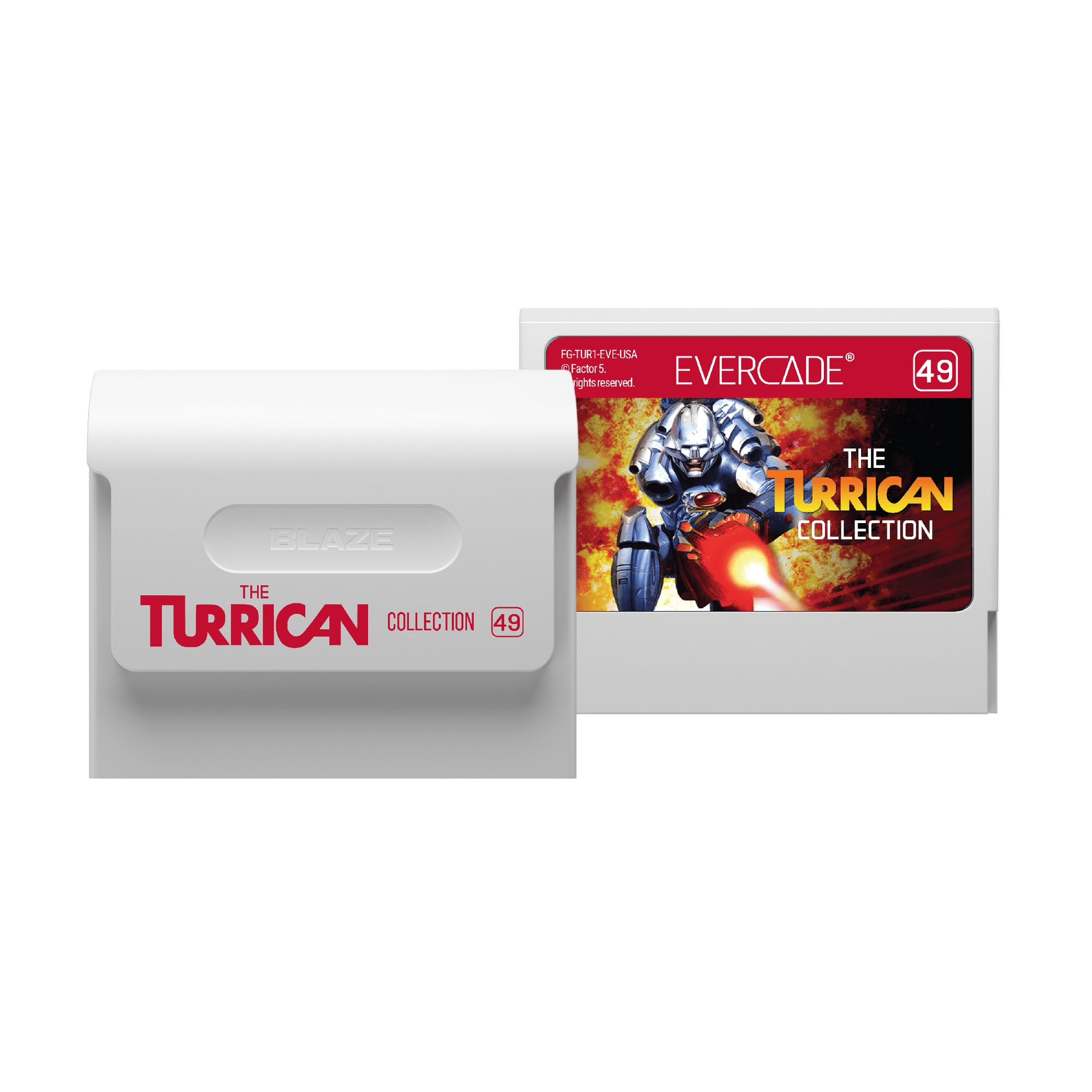 Amazon.com: Blaze Evercade Turrican Collection : Video Games