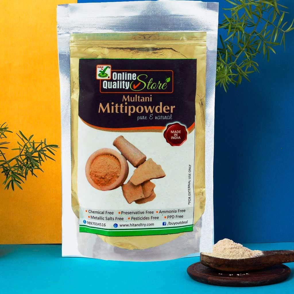 Multani mitti powder for face pack (Powdered Form) Pure Organic No chemical added - offer of the day (1400 Grams)