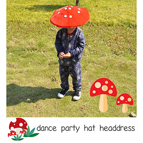 TOYANDONA Grappige Paddestoel Hoed Creatieve Mooie Kostuum Party Ornamenten Hoofd Decoratie Plant Cap Nieuwigheid Hoed… - Image 7