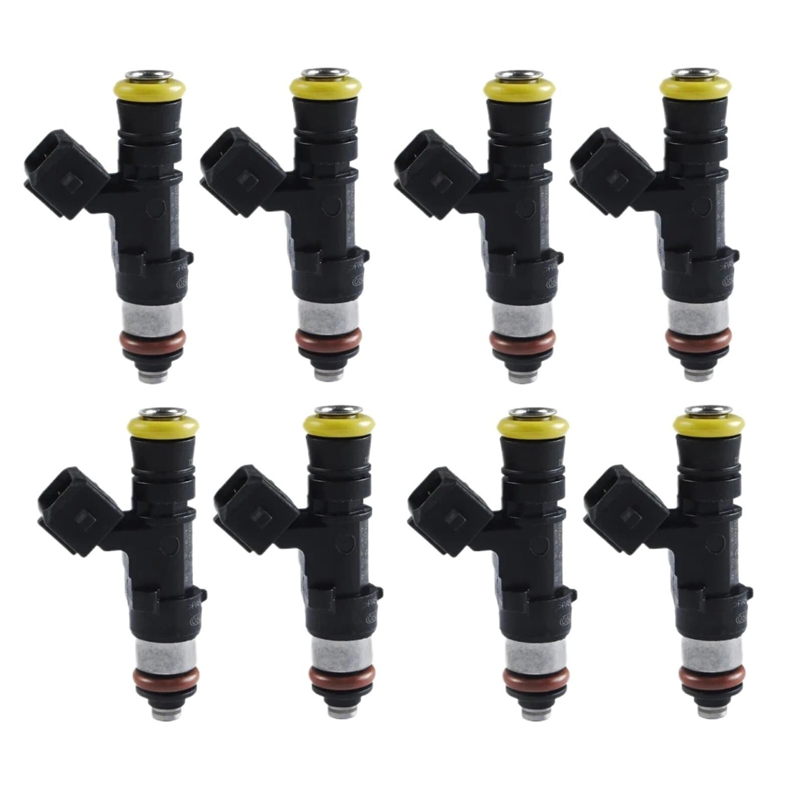 Yunxnxep One Color Injector Fit For Honda Fit For Audi Cng Methane Gas Petrol E85 Racing 210Lb 2200Cc Impedance Fuel Injectors Engine Fuel Injectors Replacement