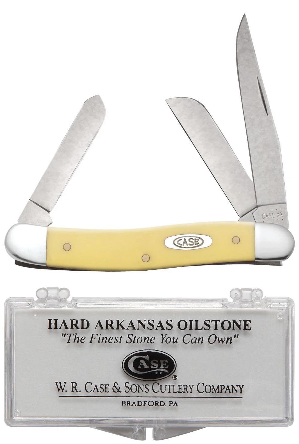 Amazon.com : Case XX WR Pocket Knife Medium Stockman, Yellow