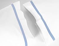 Vista 8 de Sunflower Juego de 2 fundas de almohada de algodón tamaño Queen, 100% algodón, tejido de percal blanco, 20 x 30 pulgadas, fundas de almohada suaves