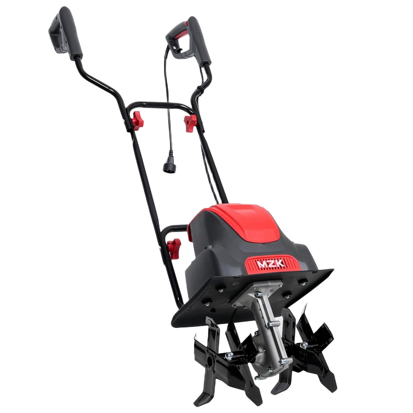 MZK 12.5-Inch 10.5A Electric Tiller Cultivator,Garden Rototiller 8-Inch Depth