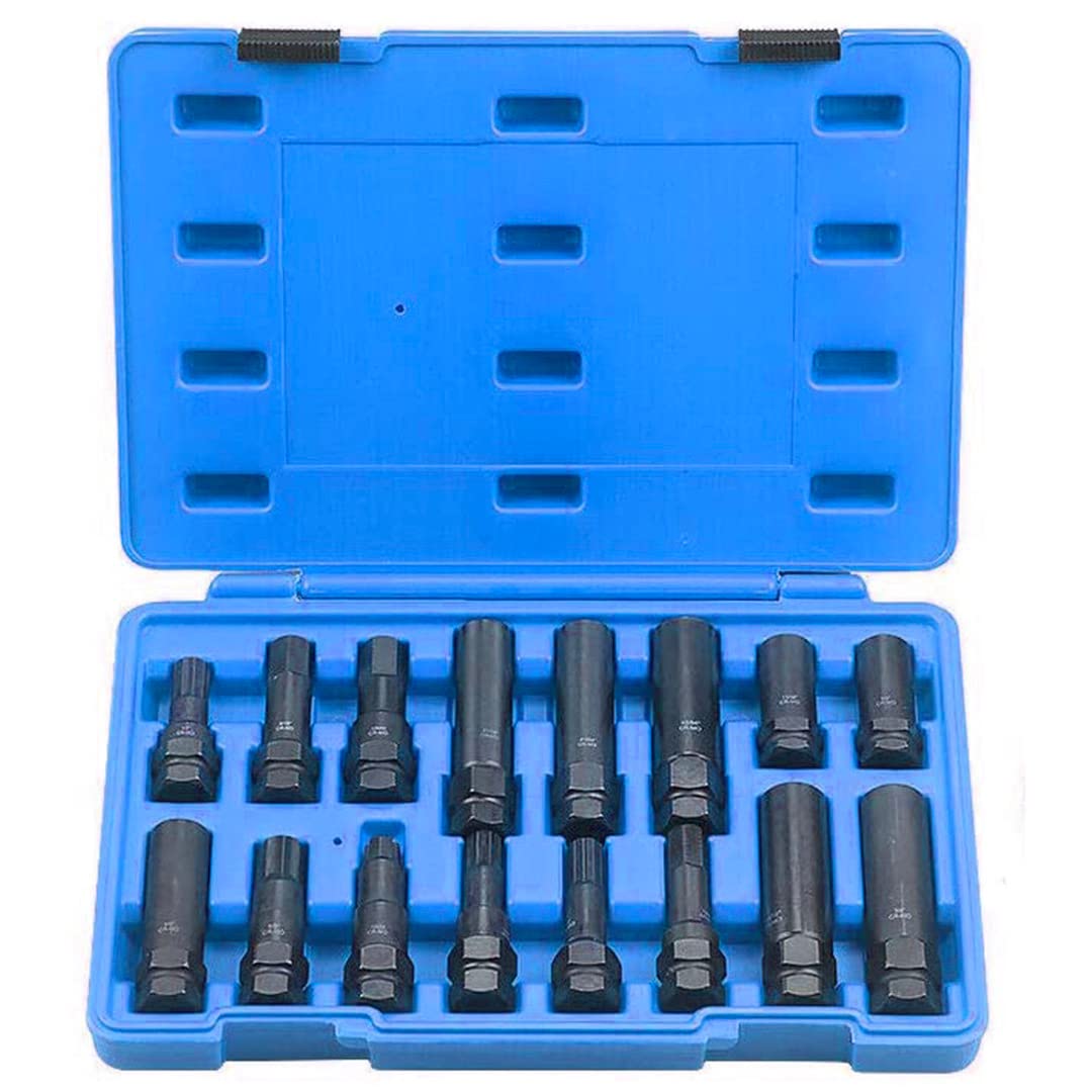 Lock Lug Nut Master Key Set, Lug Nut Removal Extractor