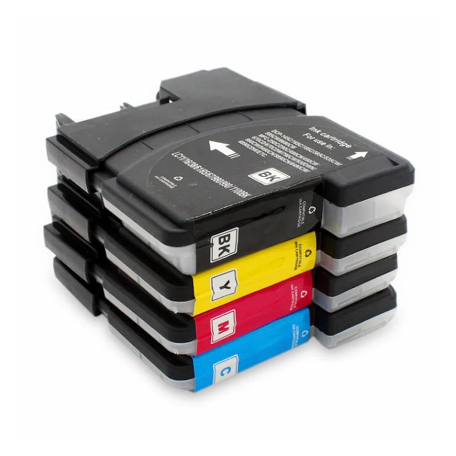 Cartuchos de Tinta LC1100 LC980 compatibles con Brother MFC-250C 255CW