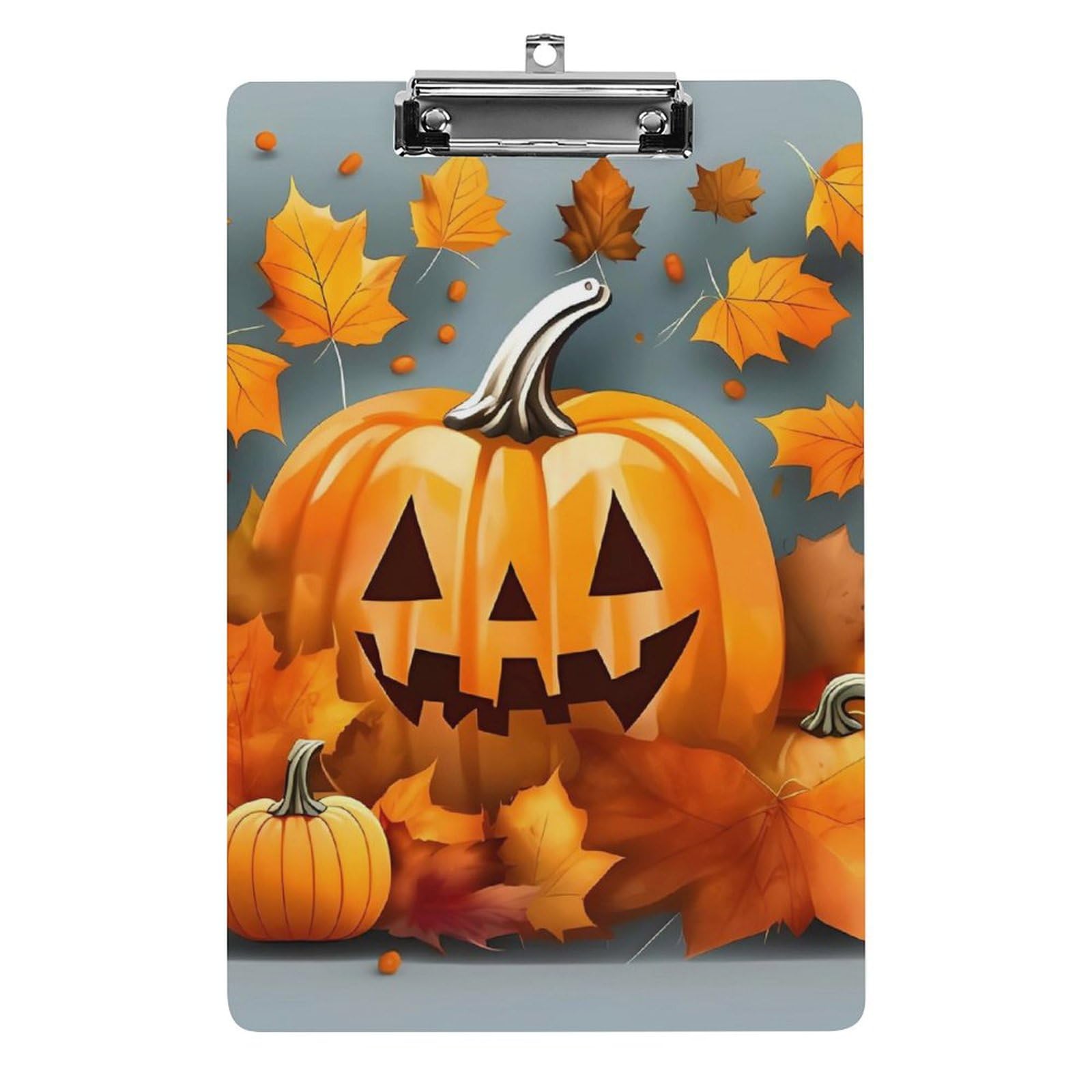 Porte-bloc rigide acrylique citrouille A4 avec impression HD durable - 8