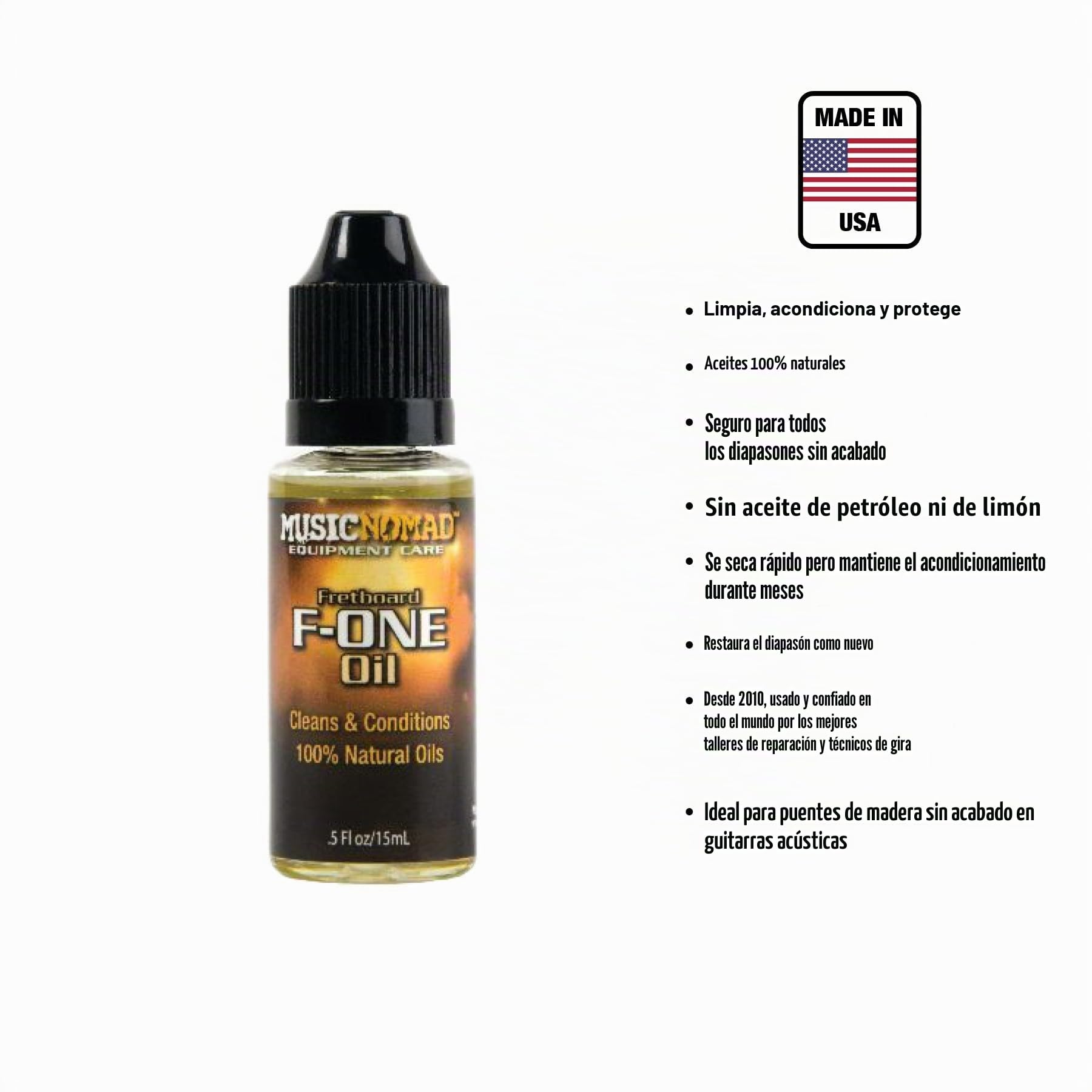 MusicNomad MN140 Premium Guitar Care - Juego de 3 piezas