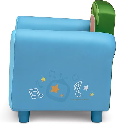 Miniatura 9 de Delta Children - Silla tapizada, CoComelon Cocomelón,Paw Patrol,Máscaras Pj,Sesame Street,Tiburón bebé