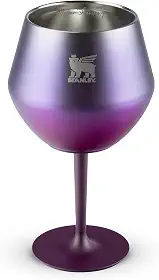 Stanley - Taça Térmica, Copo de cocktail isolado, aço inoxidável isolado a vácuo para bebidas frias, copo de gin ou vinho, 414 ml, Royal Purple Haze