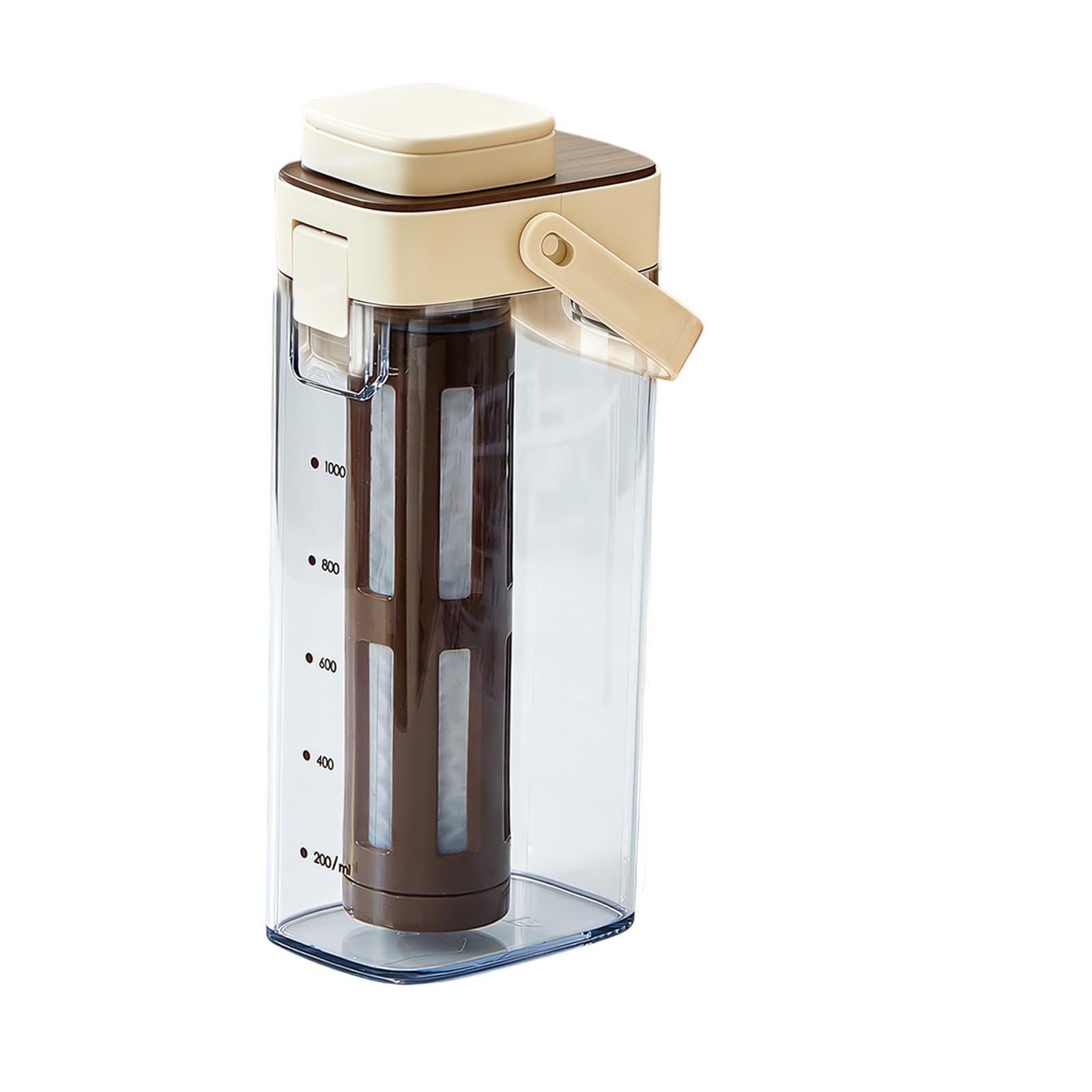 Tsophreniq Efficient Cold Brew Coffee Brewer Designed for Rapid Preparation and Effortless Cleaning Portable Cold Brew Bottle