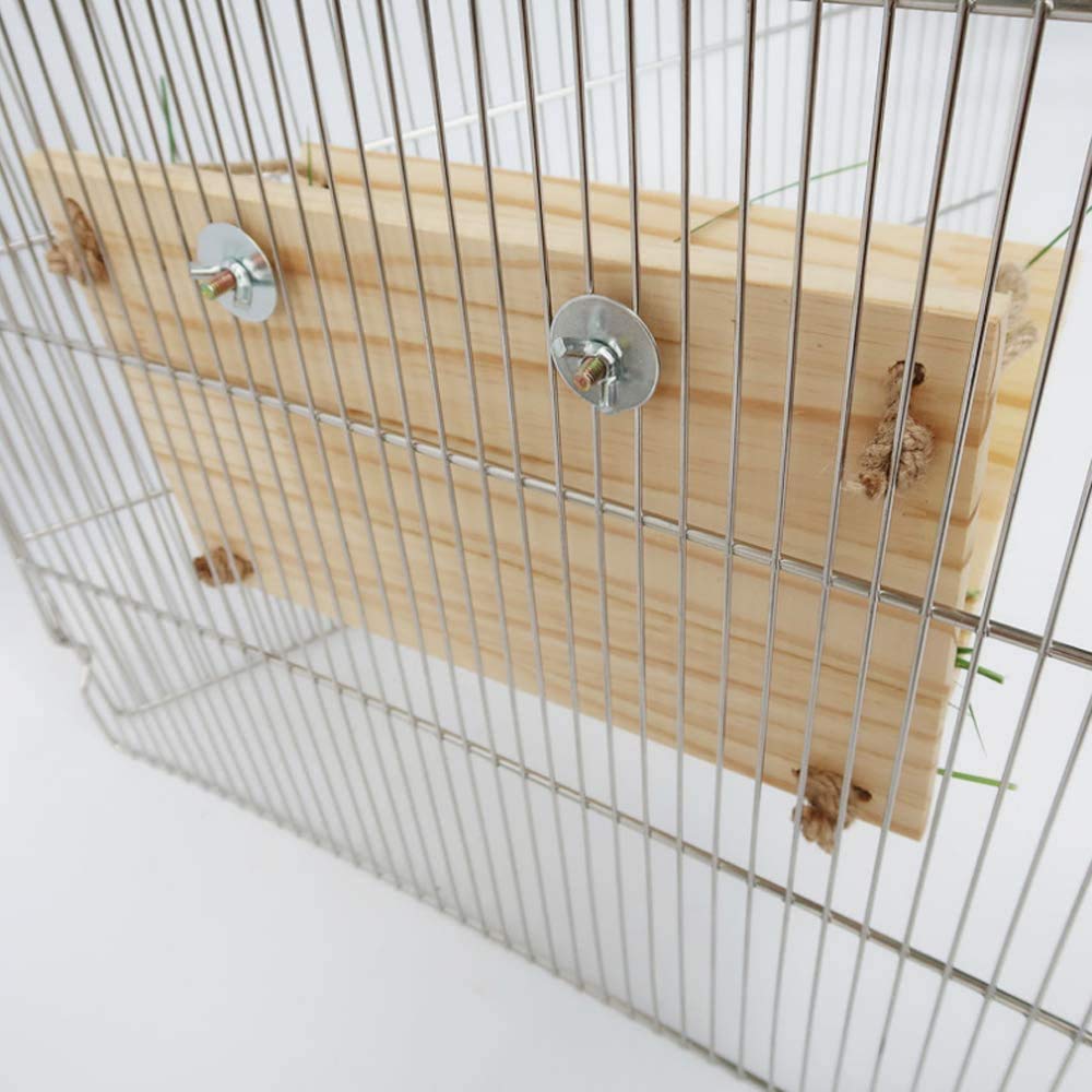 Tfwadmx Bunny Hay Feeder Rabbit Food Dispenser Small Animal Hay Feeder Chinchilla Hay Rack Wooden Hay Manger Rack Holder Minimizing Waste for Guinea Pig Chinchilla Hamster - image 6