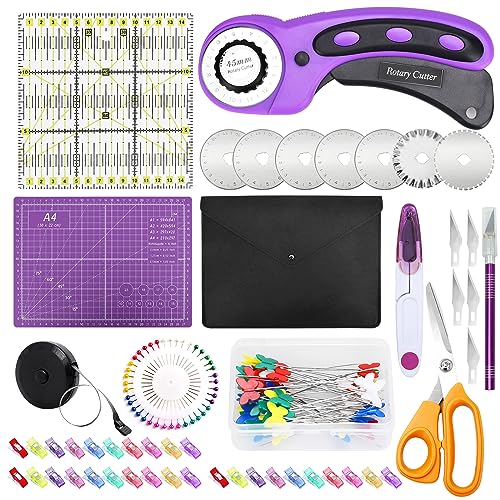 SAMISO Rotary Cutter, Rotary Cutter, Fabric Rotary Cutter, Craft ...