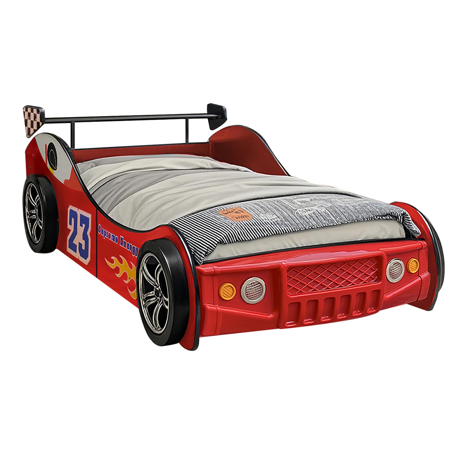 バードカービング　ペン2本付き THE DETAILER 'CUB' Amazon.com: HMFULE Twin Bed Frames for Kids, Wood Race Car