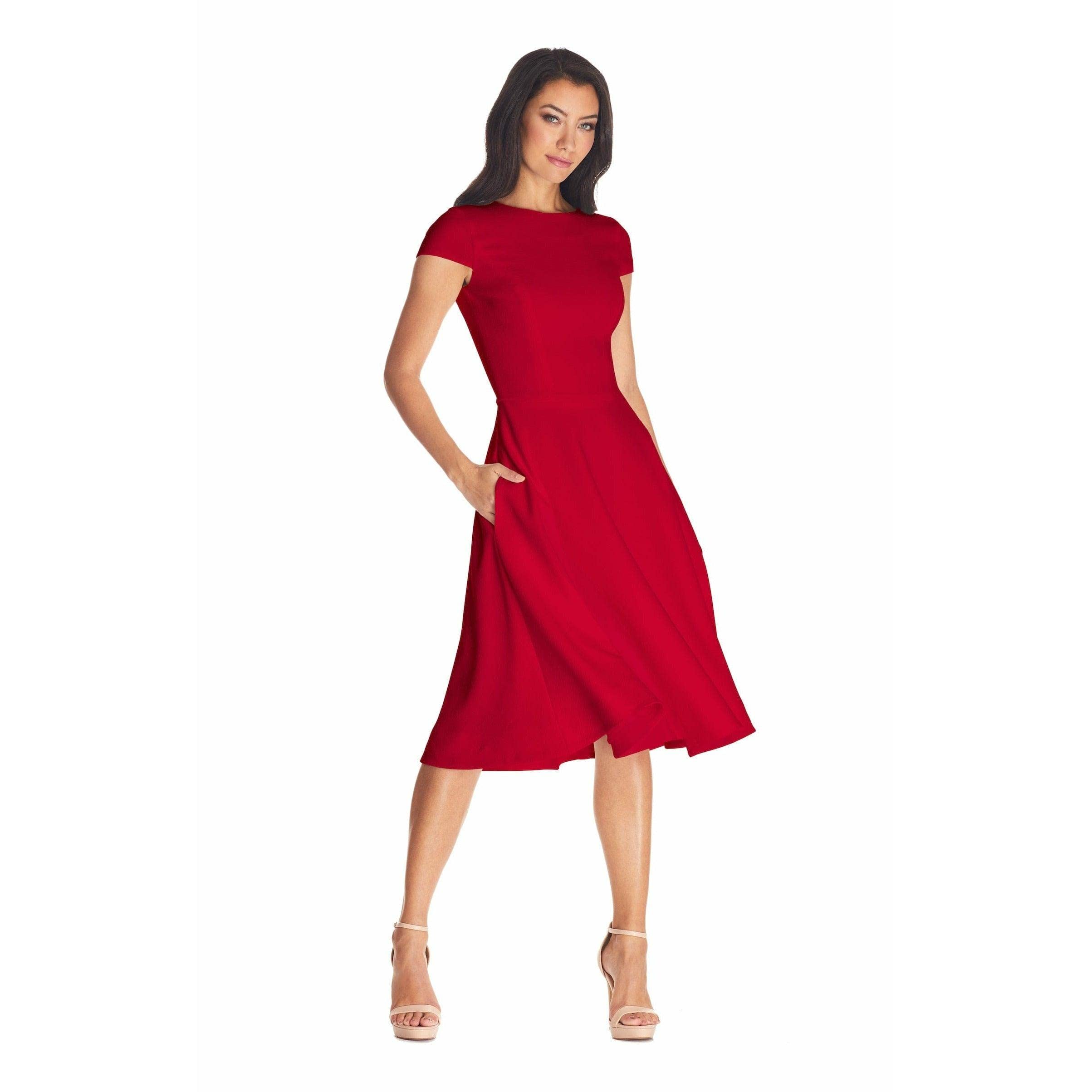 Dress The Population Women's Livia Midi High Dress