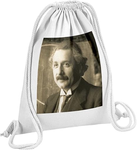Sac Fourre-tout En Tissu Albert Einstein - Portrait Du Scientifique - Neuf