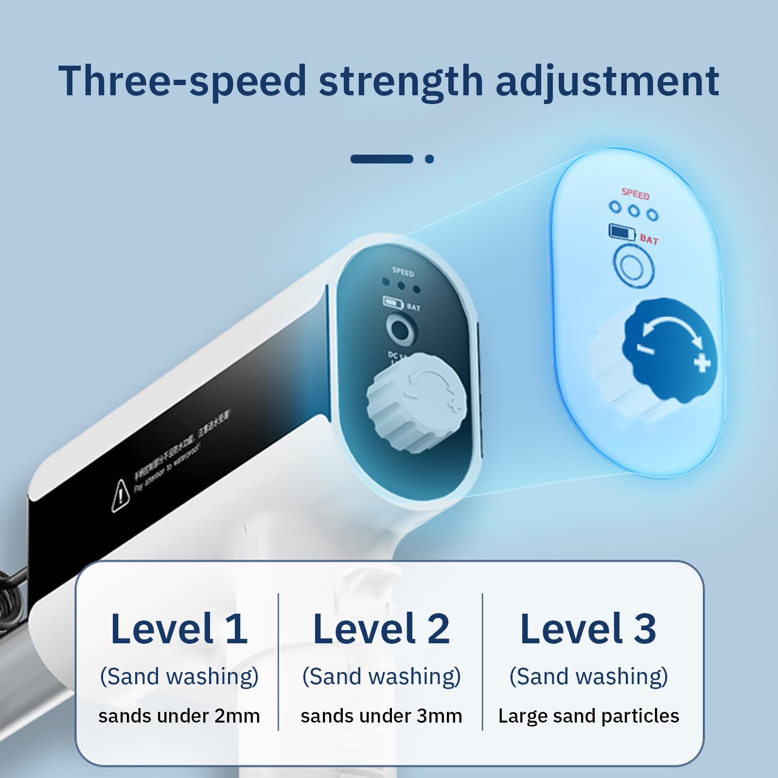 Limpiador De Grava De Acuario Eléctrico, Aspirador De Sifón De Acuario De Cambio De Agua, 2,5 W/8,5 W/15W Ajustable, 4 En 1 Kit De Aspirador Eléctrico para Acuario