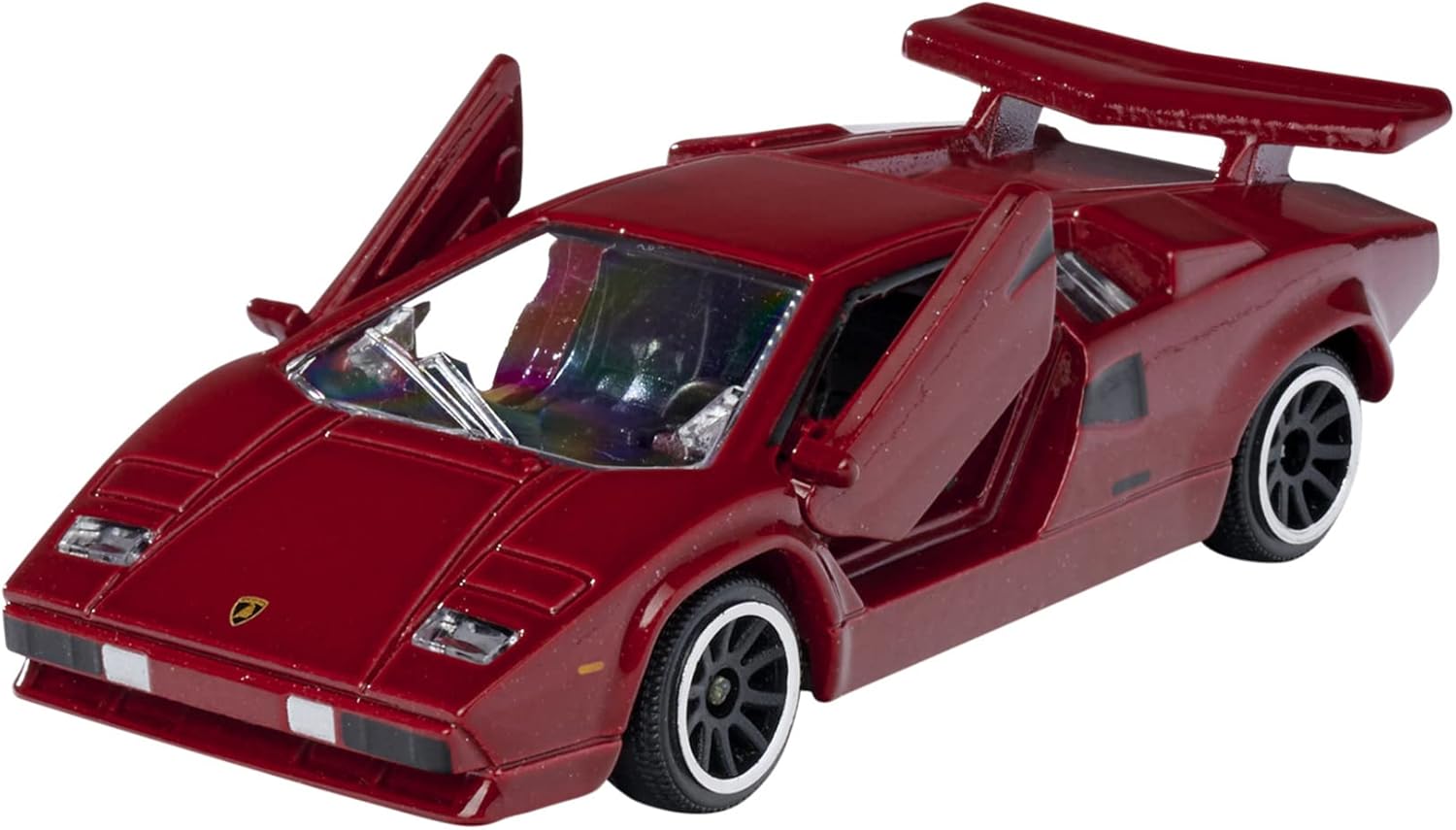 Majorette 212052010Q09 Vintage Countach Toy Car, Freewheel