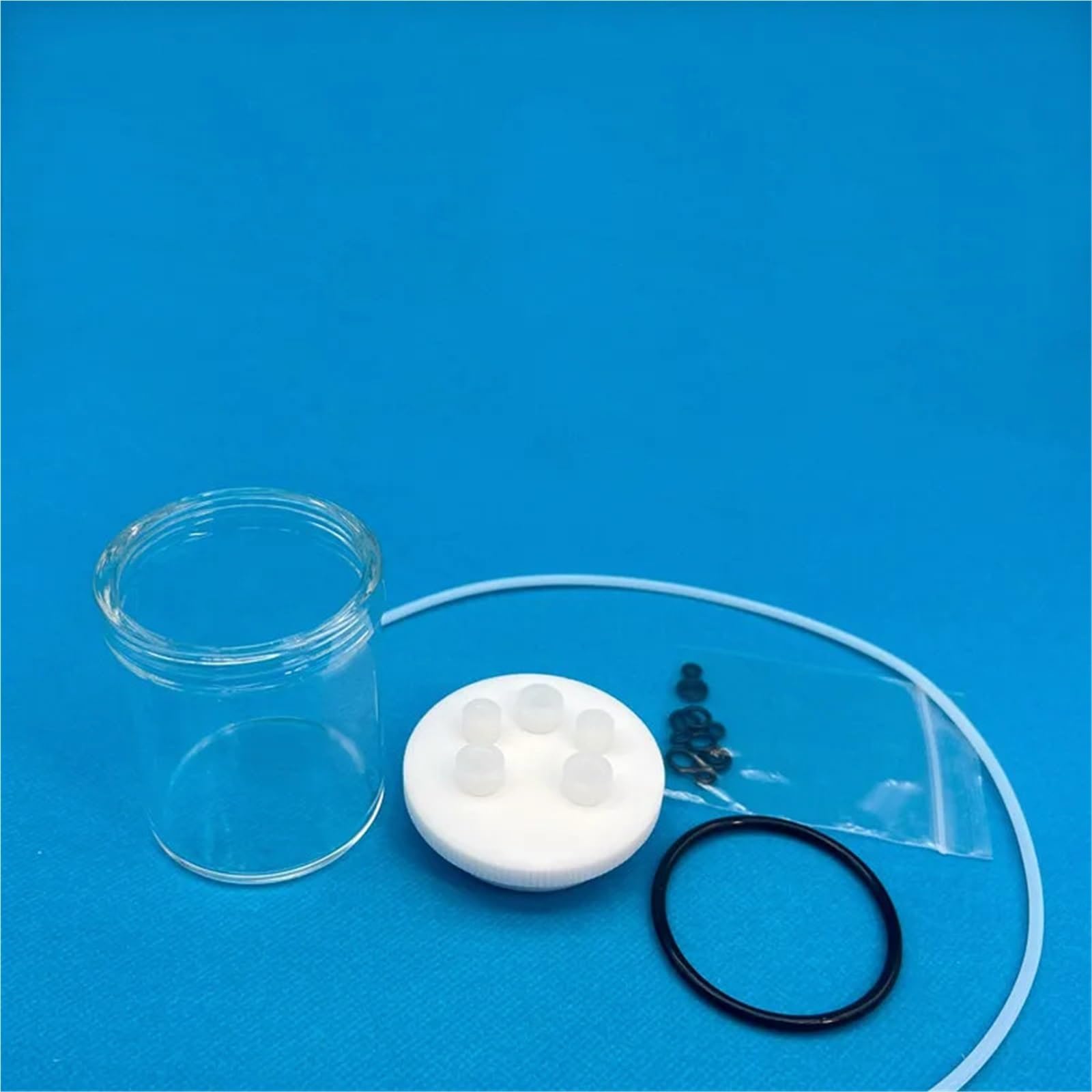 Cella elettrolitica sigillata a cinque porte, for applicazioni elettrochimiche(50ml)