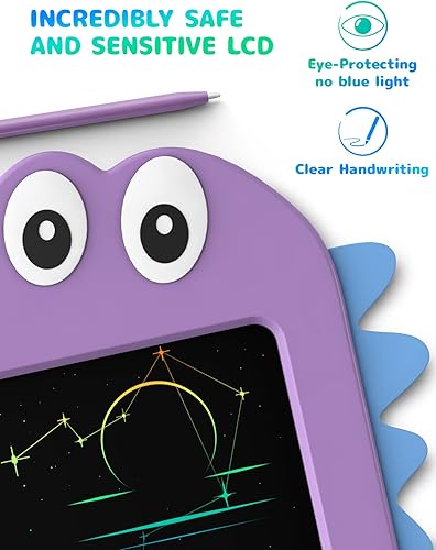Miniatura 2 de Tableta de escritura LCD para niños pequeños, tablero de garabatos de 8.5 pulgadas, almohadilla de dibujo para juegos de niños, tablero de dibujo de