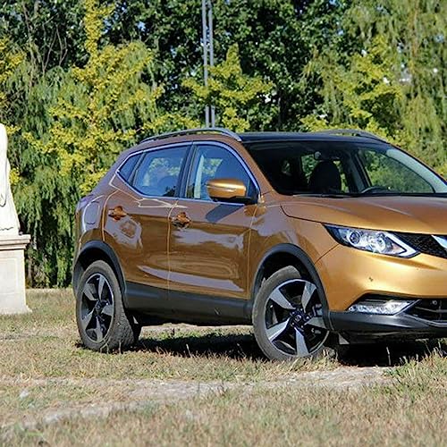 Cubiertas de pilar negro espejo que embellecen y protegen las ventanas de tu coche 2