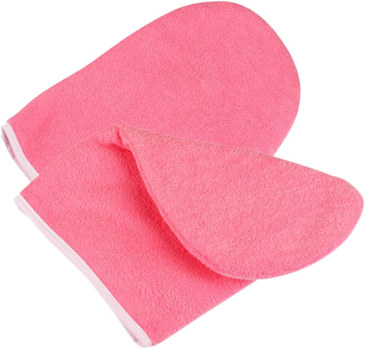 Mikinona 3 Pairs Moisturizing Gloves Overnight Insulated Therapy Mitts for Hands Spa Paraffin Bath Mitts for Home Salon